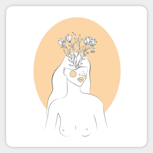 Peaches Sticker by RosewoodIllustrations